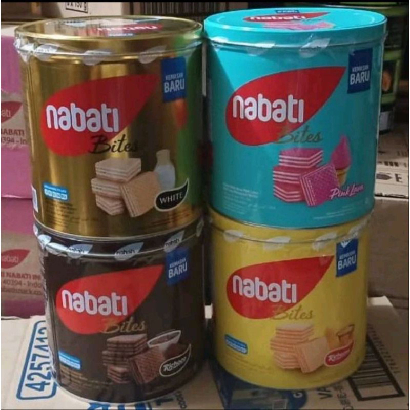 

1 DUS promo WAFER NABATI COKELAT / KEJU harga 1dus isi 6 diskon 10% di live dan video