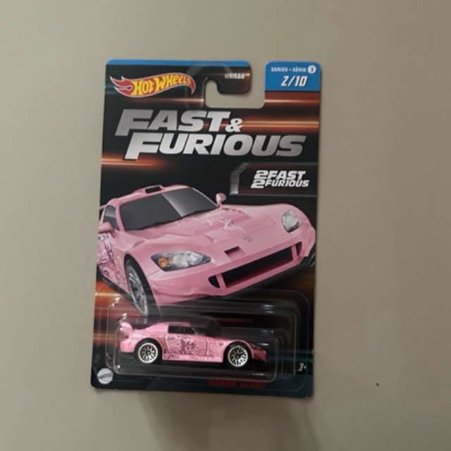 HOTWHEELS SUKI S2000 PINK FAST&FURIOUS WAVE 3