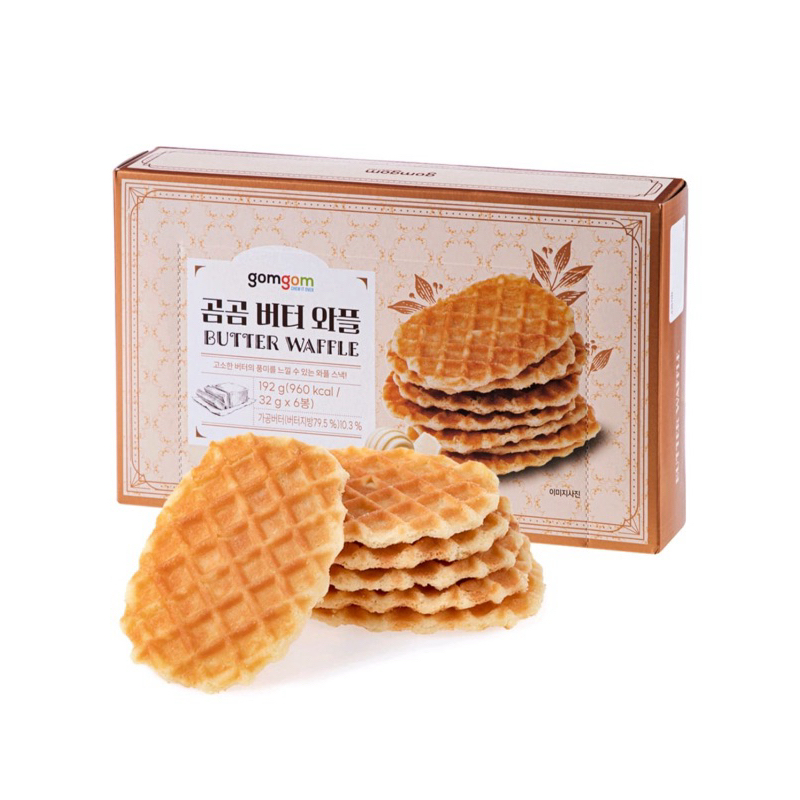 

GOMGOM Butter Waffle Snack Korea