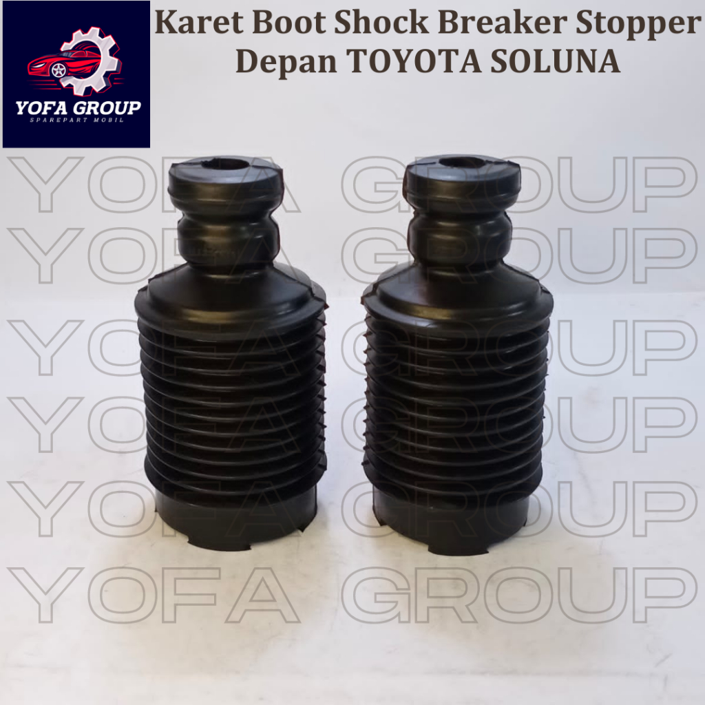 SPAREPART MOBIL Karet Boot Shock Breaker Stopper Depan TOYOTA SOLUNA
