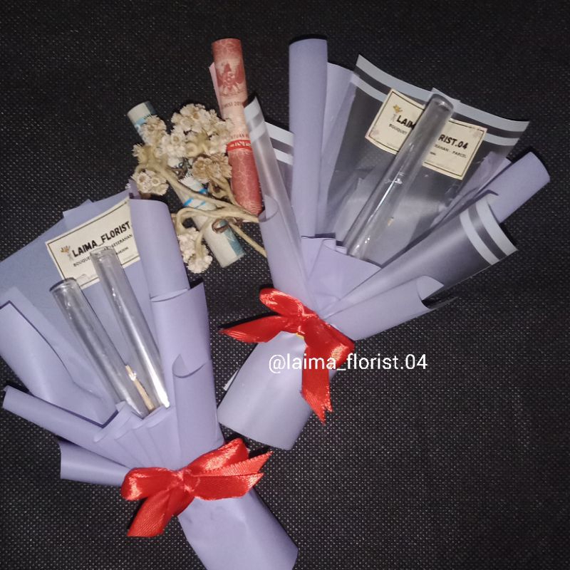 Bouquet uang mini Bouquet angpau lebaran