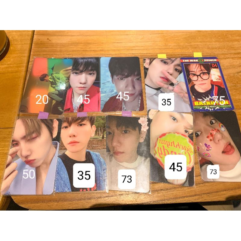 PC BAEKHYUN PHOTOCARD WTS AAB EXO OFFICIAL CANDY POWER ALBUM