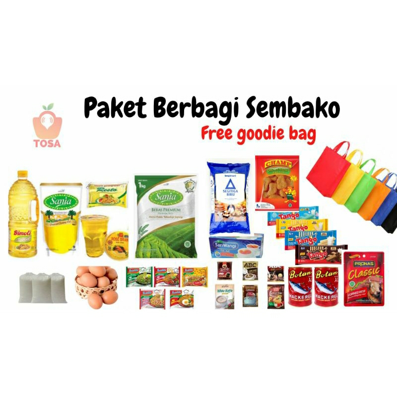 

paket sembako / paket berbagi /paket bulanan