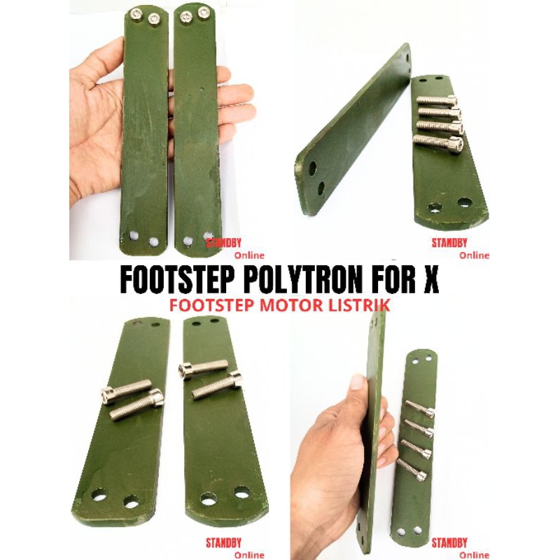 FOOTSTEP POLYTRON FOX R / EXTENDER FOOTSTEP POLYTRON FOX R / FOOTSTEP MOTOR LISTRIK