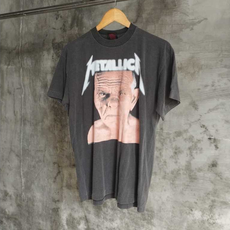 KAOS BOOTLEG BAND FADED BELEL GIANT TULTEX BROCKUM CARTOON NETWORK WILD OATS ONEITA VINTAGE Metallic