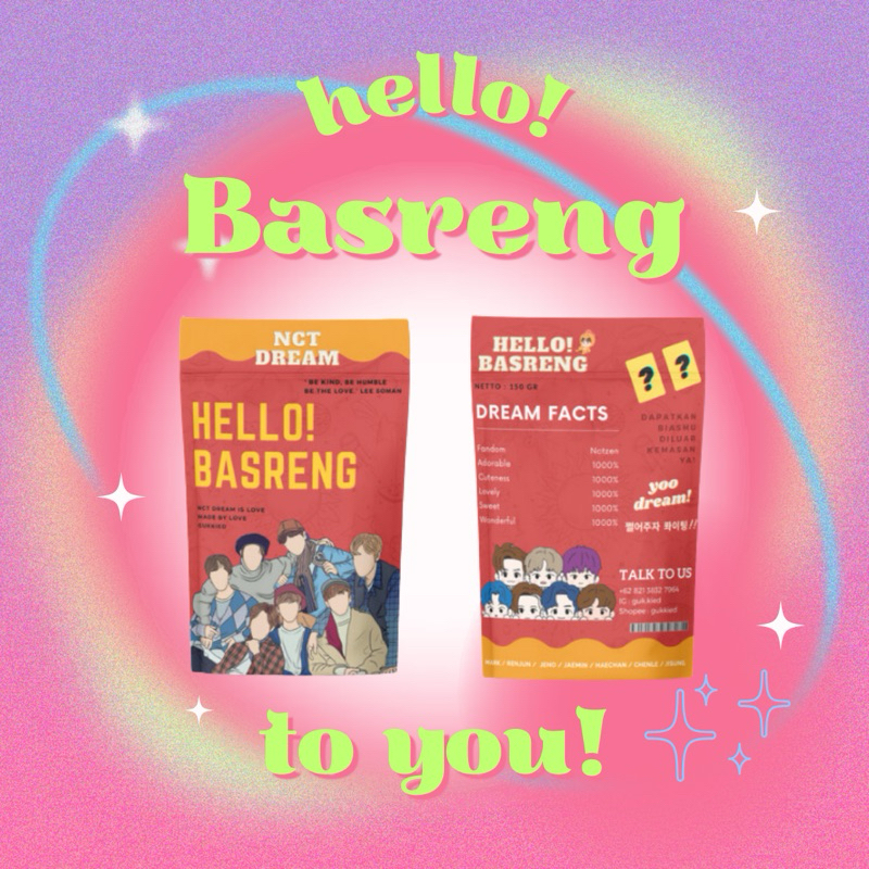 

Hello Basreng! Rasa Pedas 100 gr BASRENG NCT DREAM