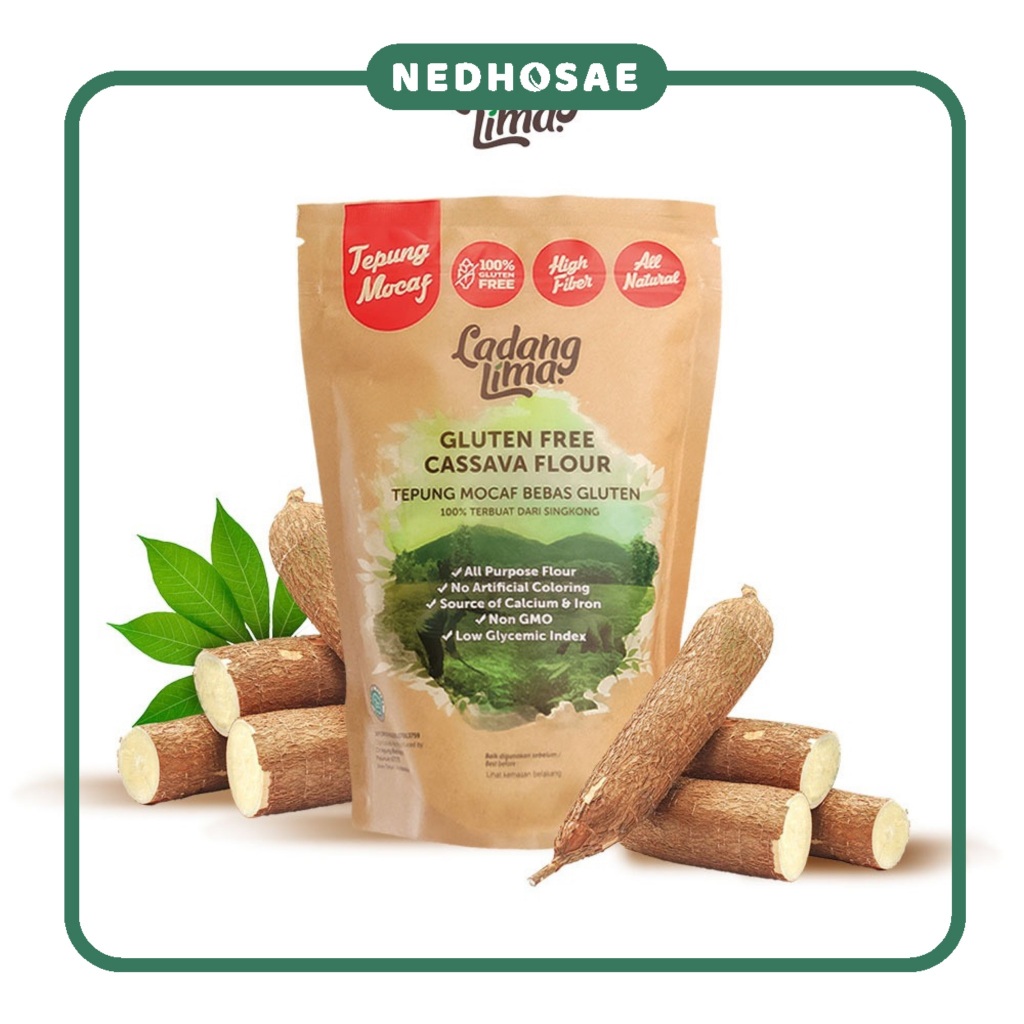 

Ladang Lima Gluten Free Cassava Flour | Tepung Mocaf Bebas Gluten