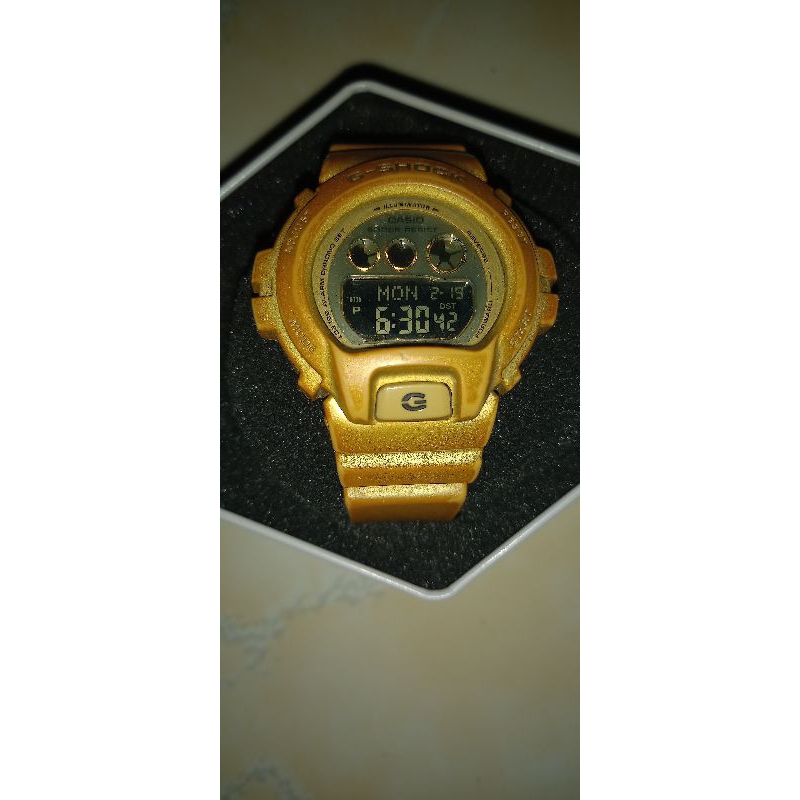 Jam Tangan Watch Casio G-Shock 3436 Gold Color