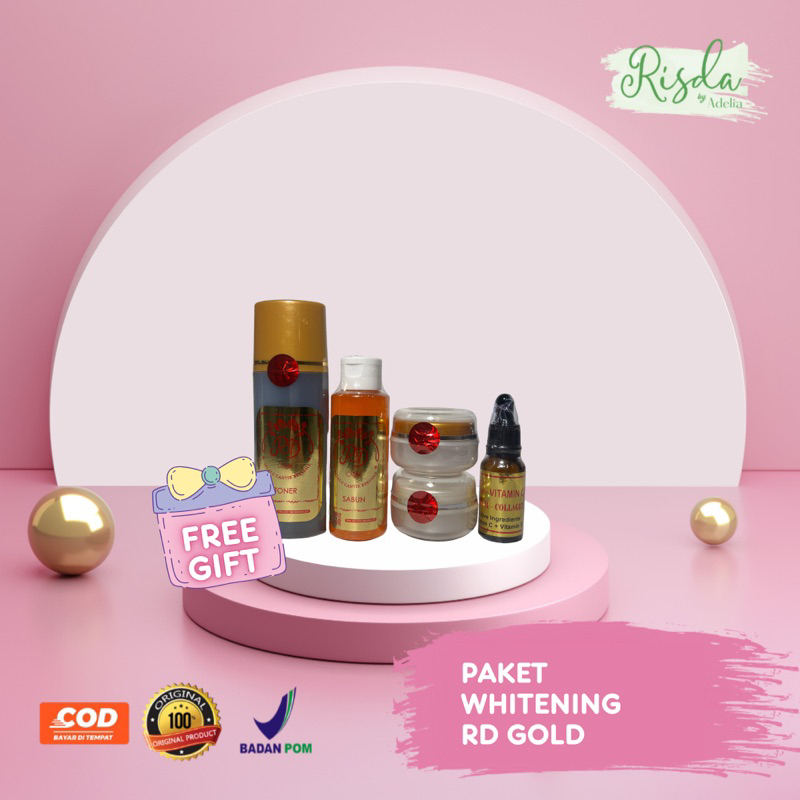 Paket Whitening RinnaDiazella (RD GOLD & RD’e GLOW)