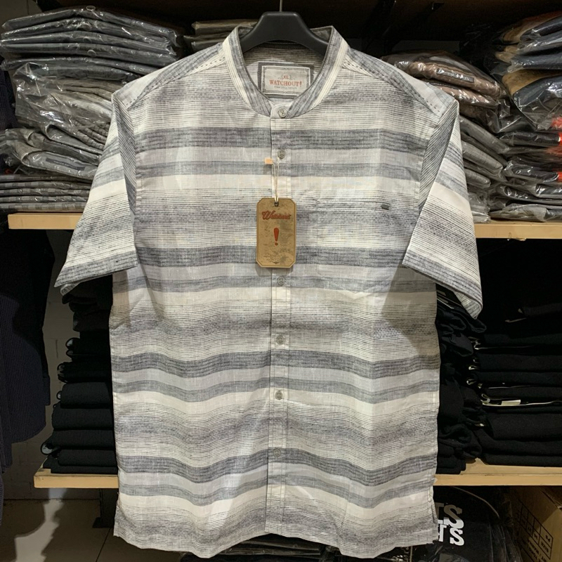 kemeja koko watchout kemko kemeja koko pria Lengan pendek