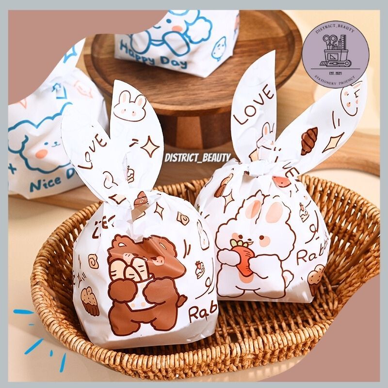 

GOODIE BAG KECIL UKURAN 12 CM X 14 CM PLASTIK KUPING KANTONG PLASTIK SOUVENIR PLASTIK BAG SOUVENIR LUCU