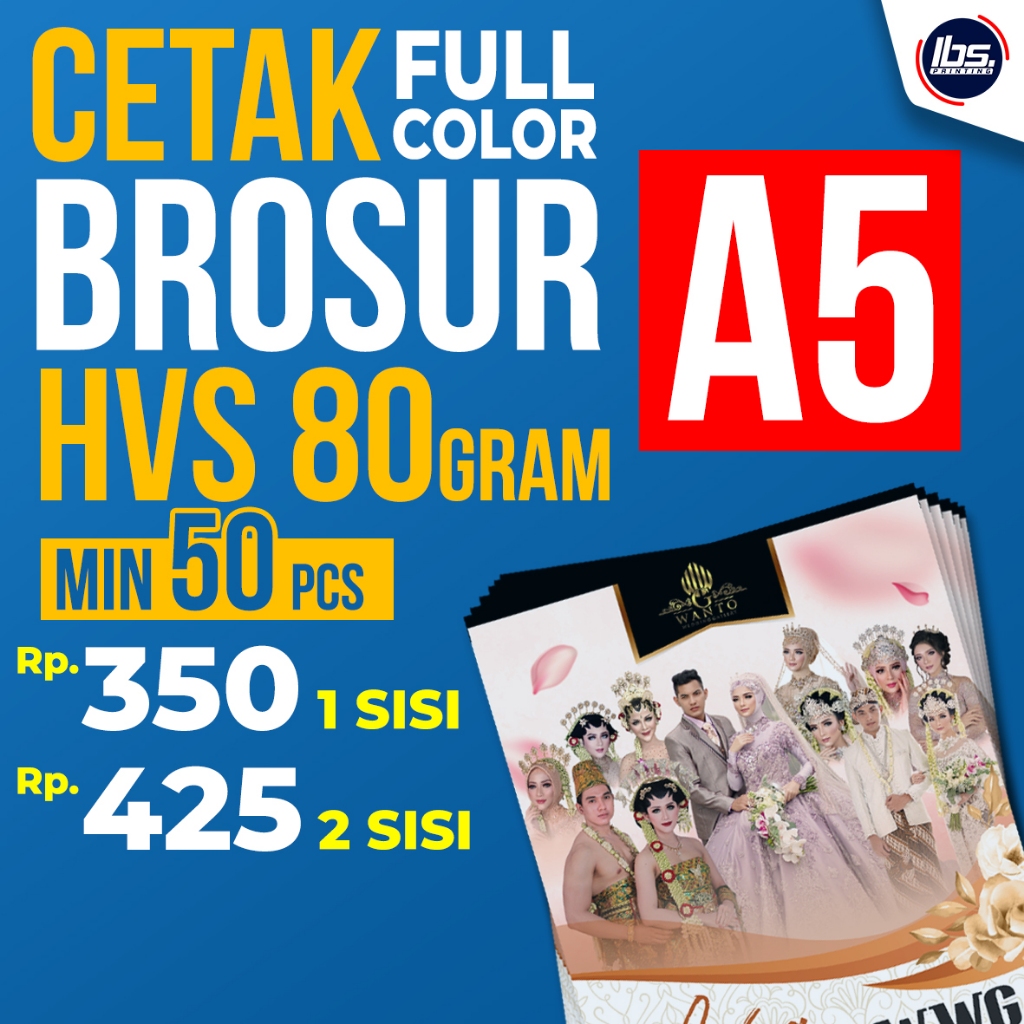 

CETAK BROSUR A5 FULLCOLOR
