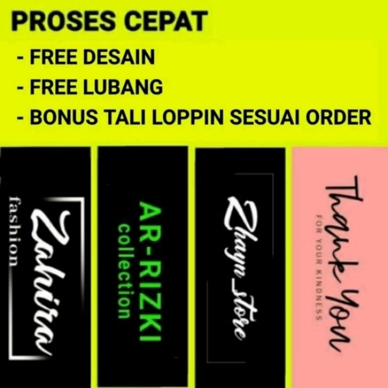 

Hang tag Custom #Hangtag tag Hang tag Hang tag asesoris #BONUS TALI # Pricetag#hangstag