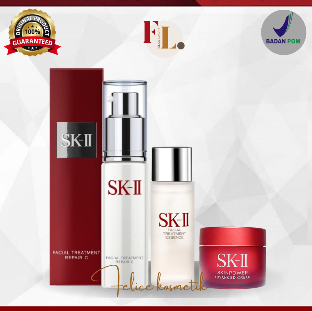 ORIGINAL SK** FELICE SK 2 ESSENCE FACIAL TREATMENT ESSENCE REPAIR C SKINPOWER SKIN POWER FTE SKII SK