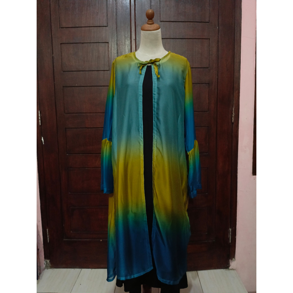 RINJANI - OUTER PELANGI / OUTER PANJANG / OUTER SIFON PELANGI SUTRA PREMIUM
