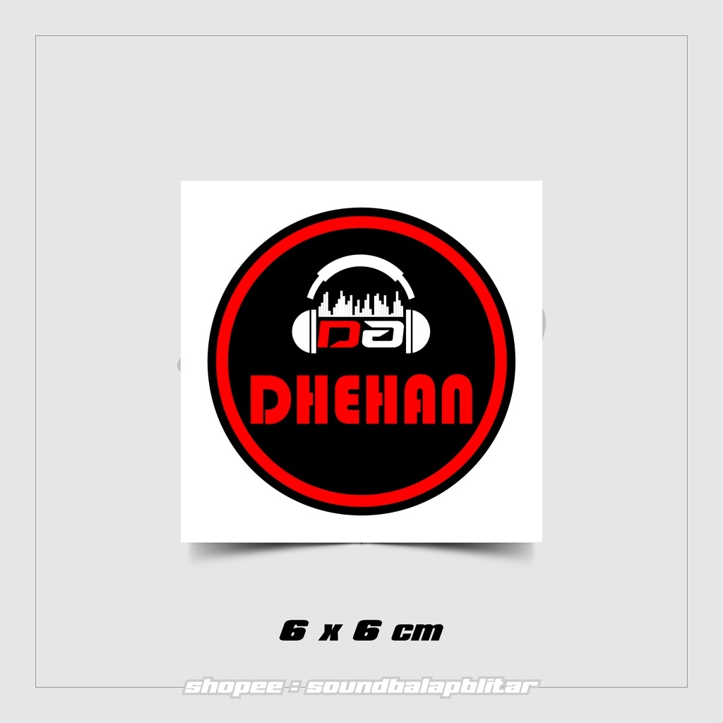 

QEWR Stiker Sound System Dhehan Music Madiun Bijian Vynil Anti Air