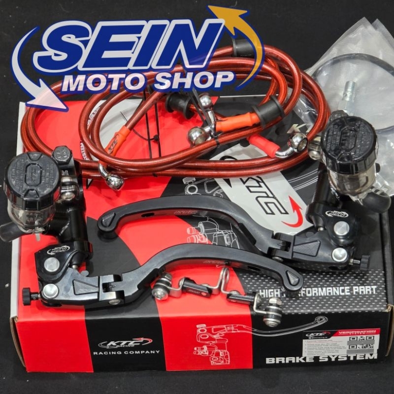 Paket Master Rem Ktc Plus Selang Rem Ktc Nmax Non Abs Ktc Racing Ori