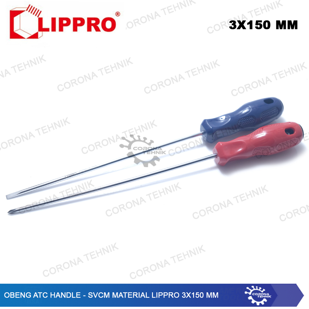 SVCM Material Lippro 3x150 mm - Obeng ATC Handle