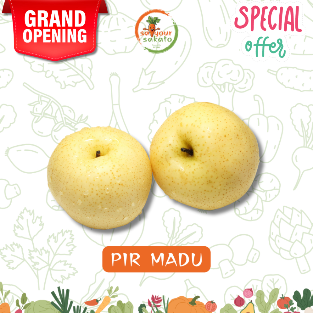 

Buah Pir Madu Saiyour Sakato