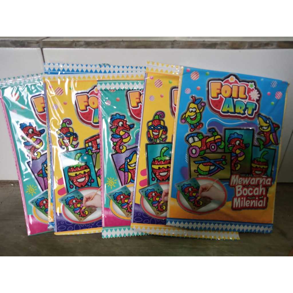 

Mainan Anak Foil Art Lukis Mini