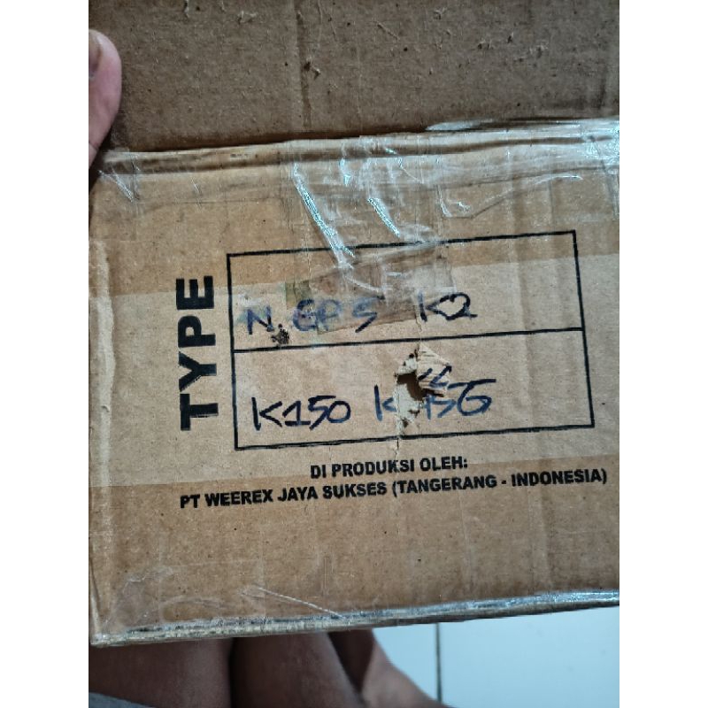 knalpot wrx gp5 k2 SE CBR150R SECOND