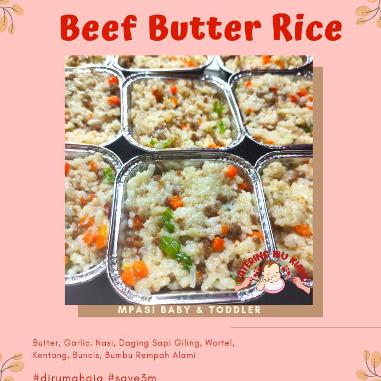 

KLT122 PROMO ALE Butter Rice Catering Mpasi Bayi Frozen