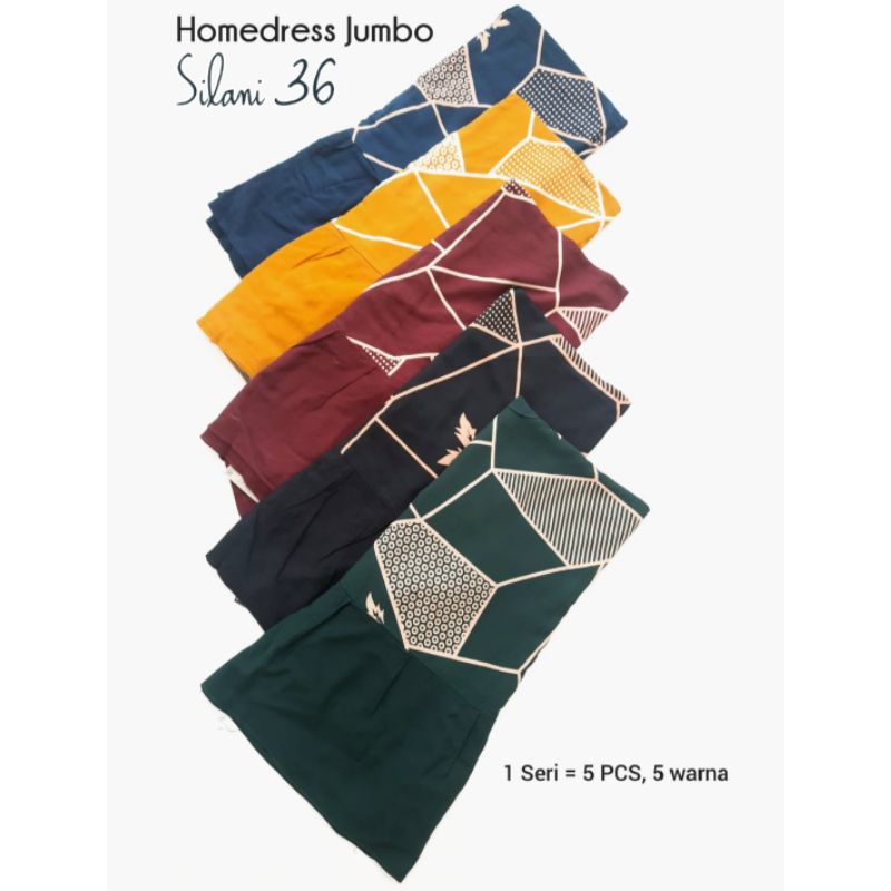 HOMEDRESS JUMBO SILANI 36/HOMEDRESS JUMBO/HOMEDRESS WANITA/HOMEDRESS