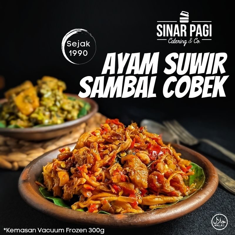 

Ayam Suwir Sambal Cobek (Frozen Pack) Sinar pagi