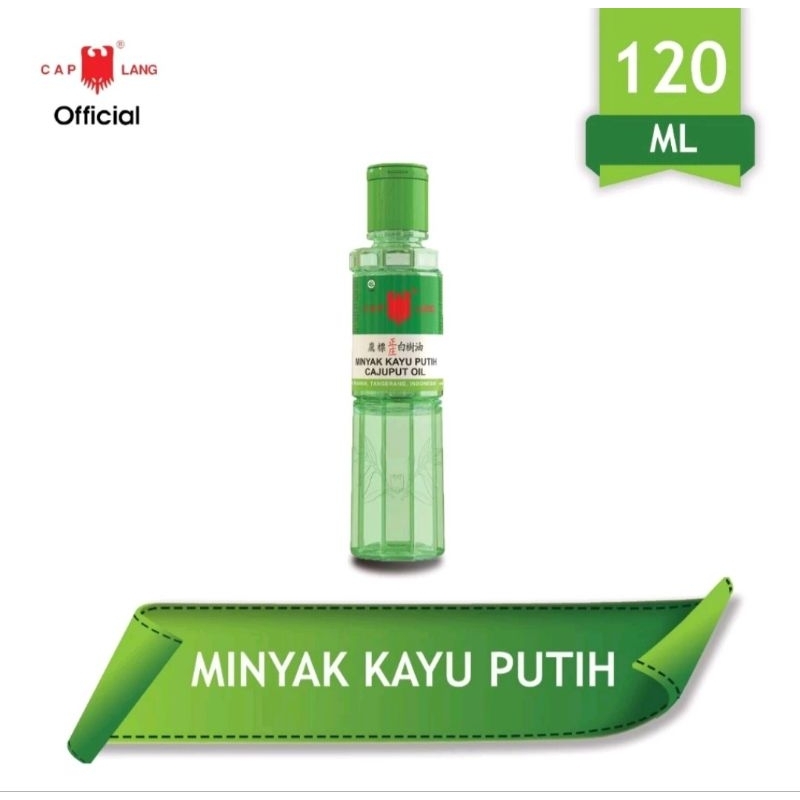 Cap Lang Minyak Kayu Putih 120ml / Cap Lang 120ml*