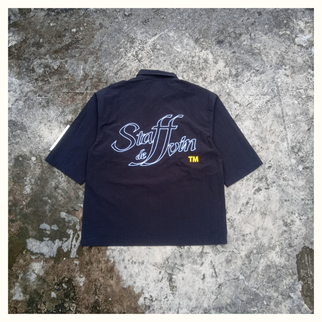 workshirt oversize/kemeja kerja Korea second/preloved/thrift