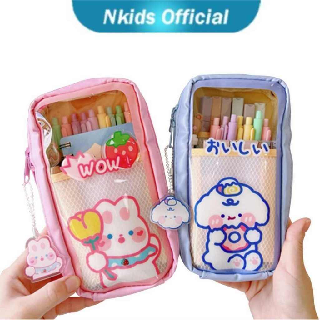 

Tempat Pensil Anak Transparan Motif Kartun