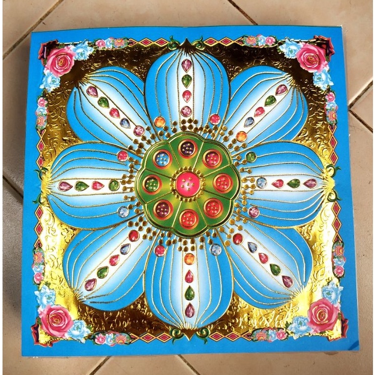 ART T63N Kertas sembahyang gbr Teratai