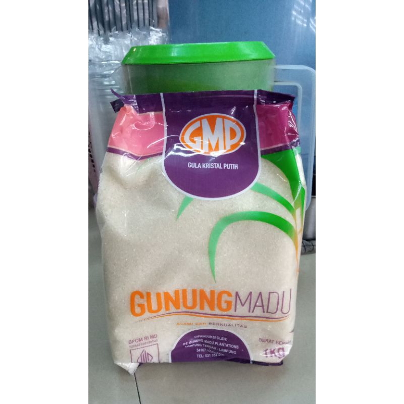 

Gula pasir madu GMP kemasan 1kg