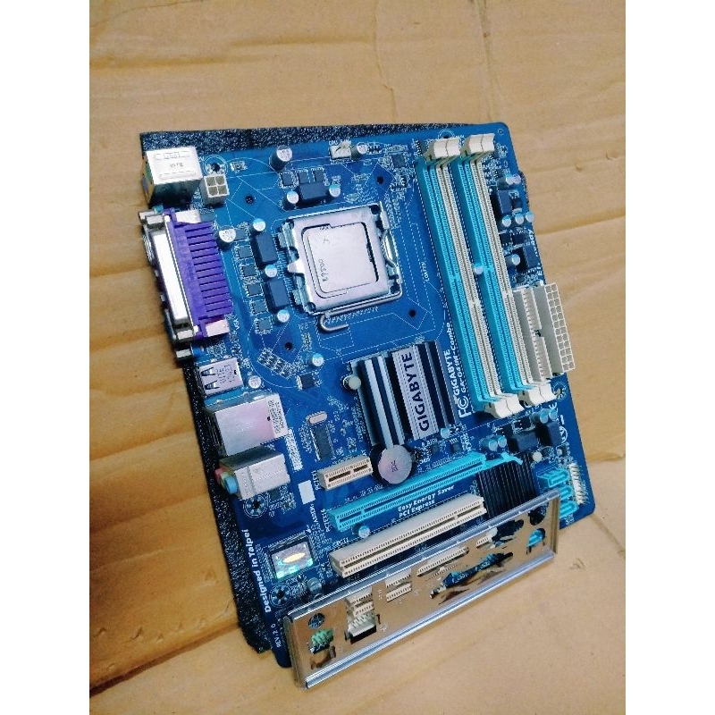 MOTHERBOARD ASUS / GIGABYTE G41M-COMBO LGA 775 4 SLOT RAM DDR 3/2 BONUS PROC DUAL CORE