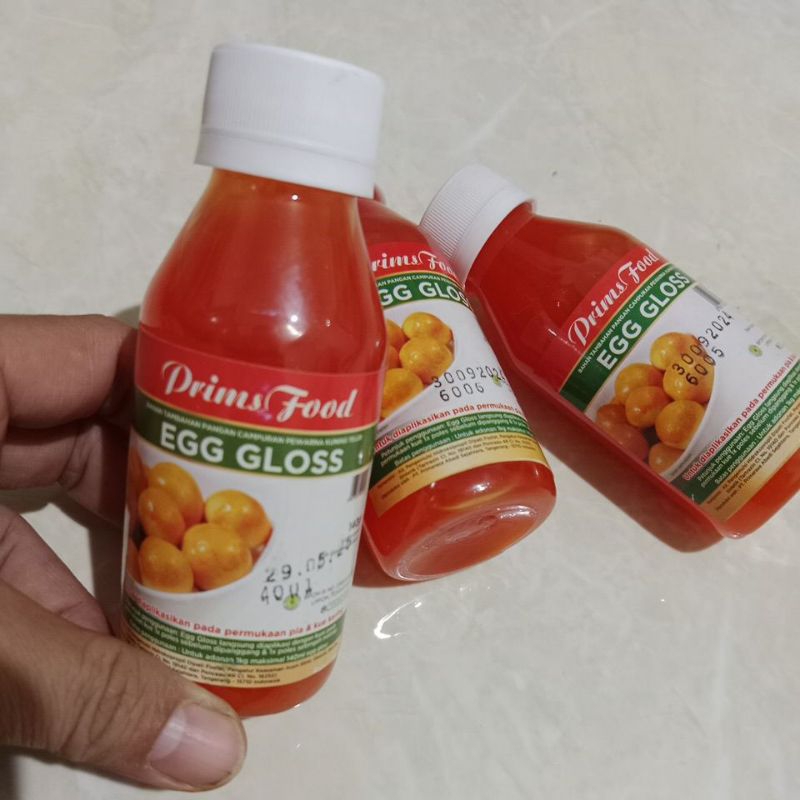 

Primsfood..Egg gloss Pewarna kuning telur