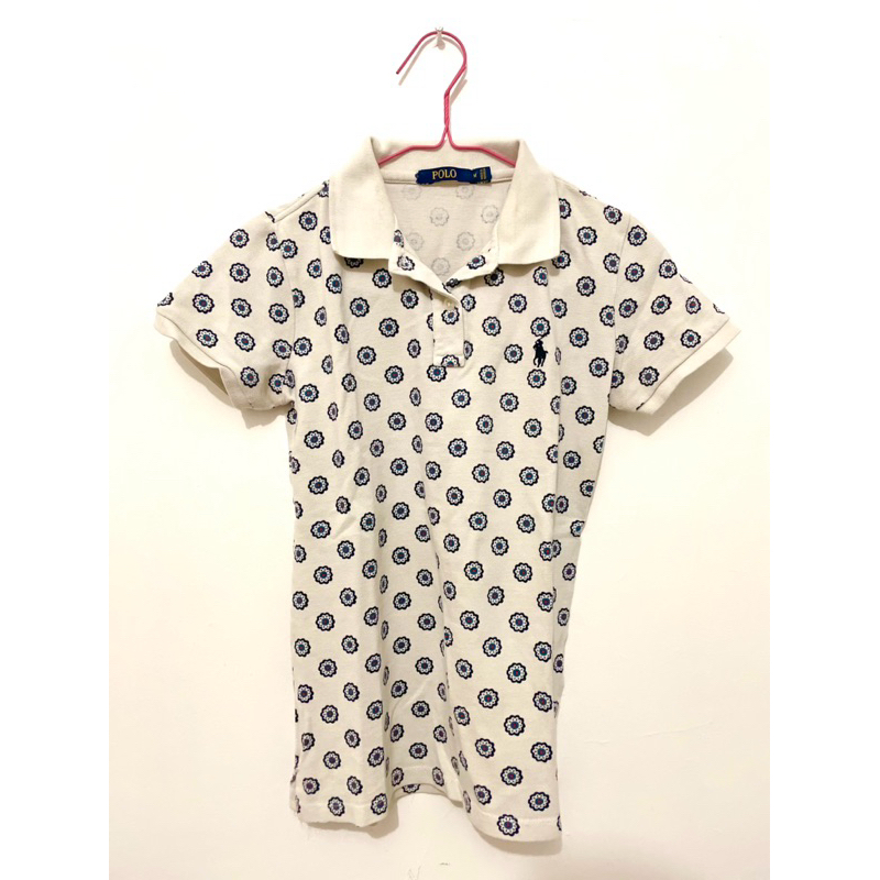 PRELOVED Kaos Wanita Motif Bunga POLO