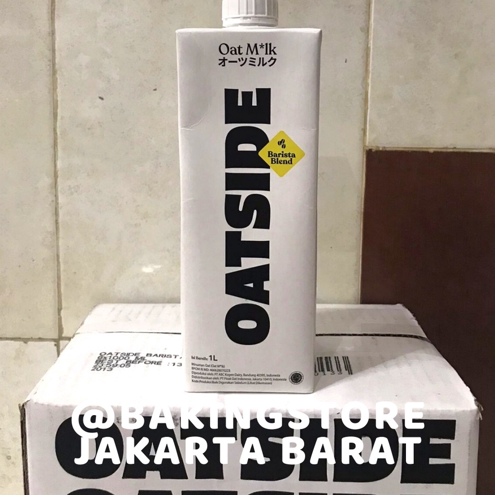 

XNY543 77 Oatside Barista Oat Milk 1L Susu Oat Gandum Lactose Dairy Free