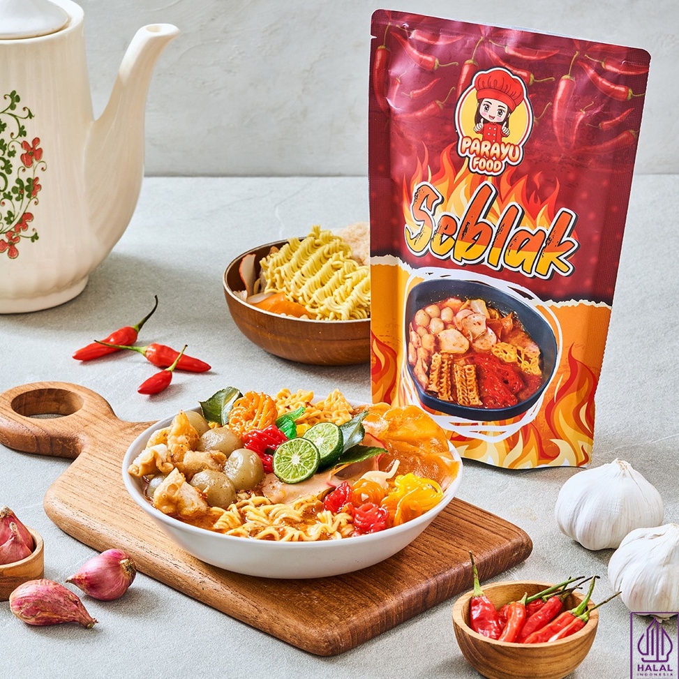 

KRP635 COD Parayu Food Seblak Instant Pouch 195 Gram