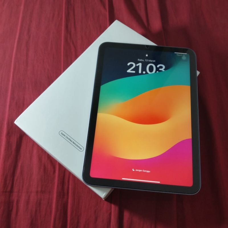 Murah IPAD MINI 6 64gb WIFI  [purple] CPO-EXINTER NO MINUS