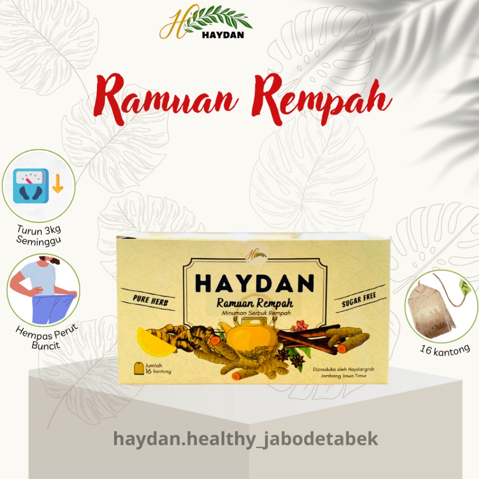 

FXR171 COD TERMURAH Haydan Rempah Rempah isi 1 box