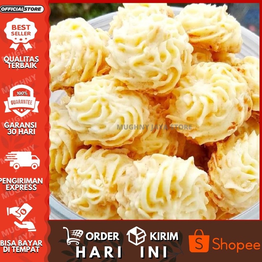 

UDQ511 BAYAR DITEMPAT TERLARIS COD kue Sagu Keju susu Kue Sagu Keju 25gram 14 Kg Per Toples Paket Murah