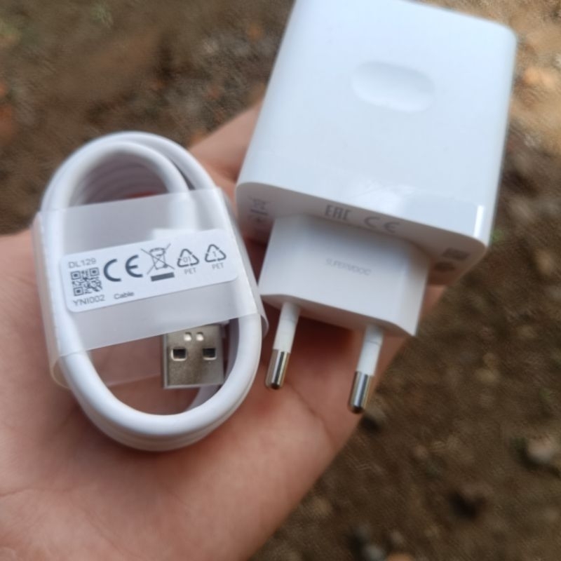 Charger Original Bawaan Oppo 67 Watt SuperVooc