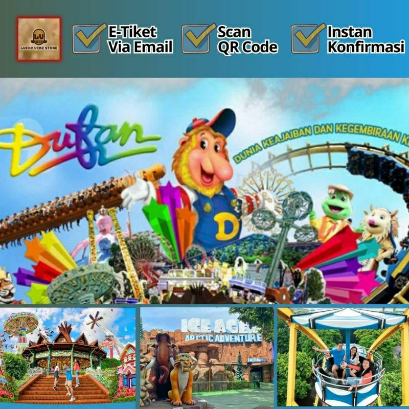 Promo Tiket Masuk Dufan / Dunia Fantasi Hari Kerja Termurah