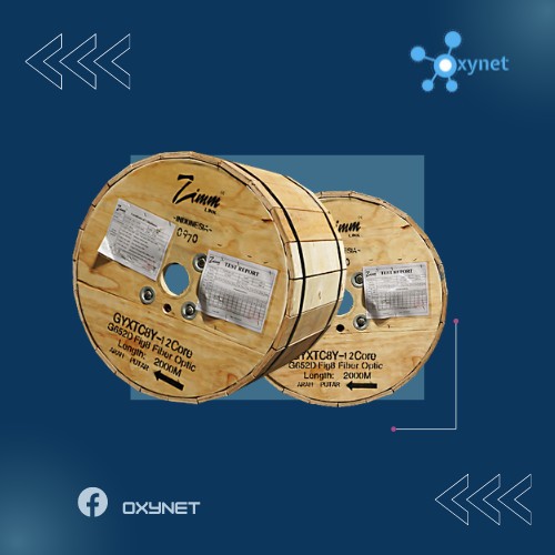 Kabel Fiber Optic Fig8 12Core ZIMMLINK