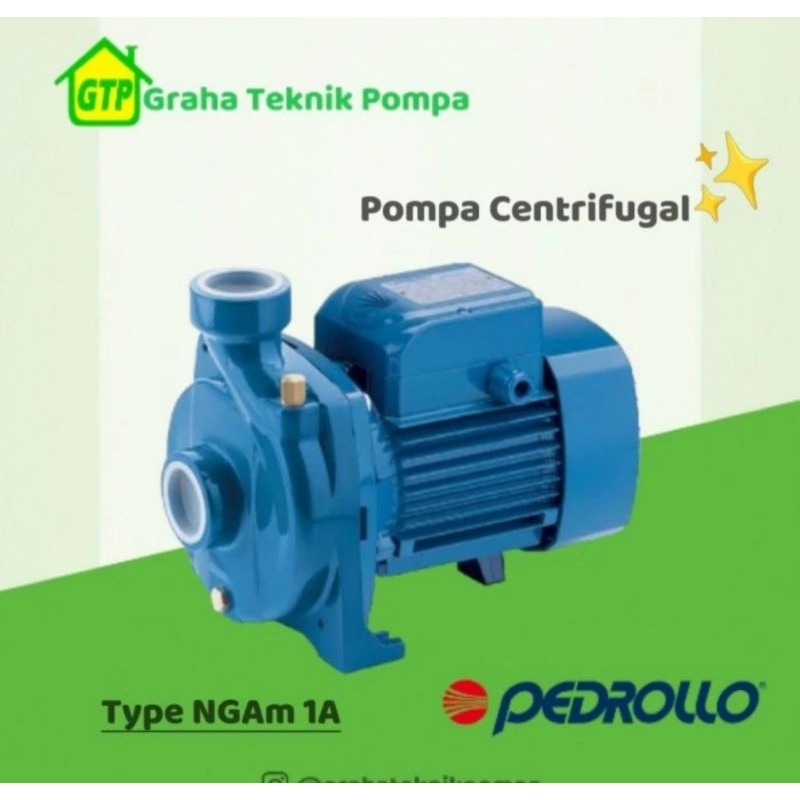 Pedrollo NGAm 1A Pompa Centrifugal Pompa Transfer Pompa Air