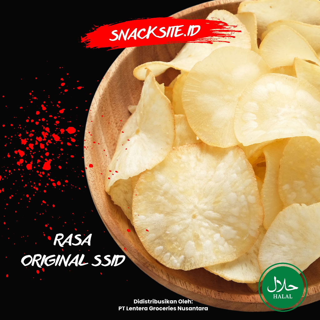 

Keripik Singkong - Rasa Original SSID 150gr