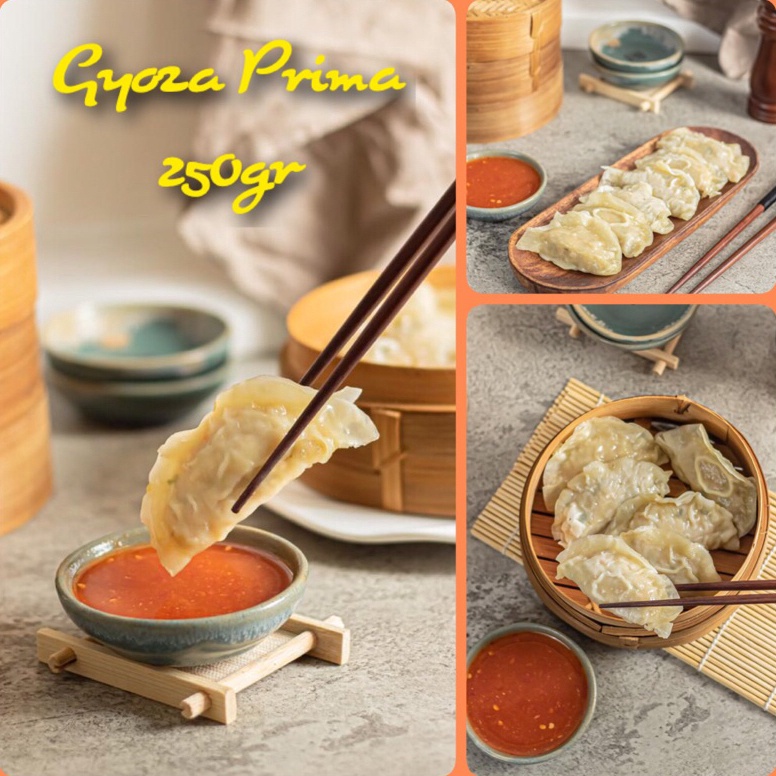 

IEP358 PENJUALAN CEPATBEST SELLER Gyoza Prima PSN isi 1 pcs 25 gr Saus Halal