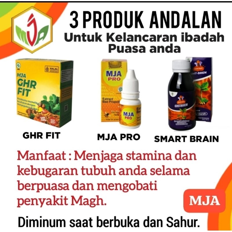 GHR-fit,MJA pro,MADU SMT-bren paket USAHA