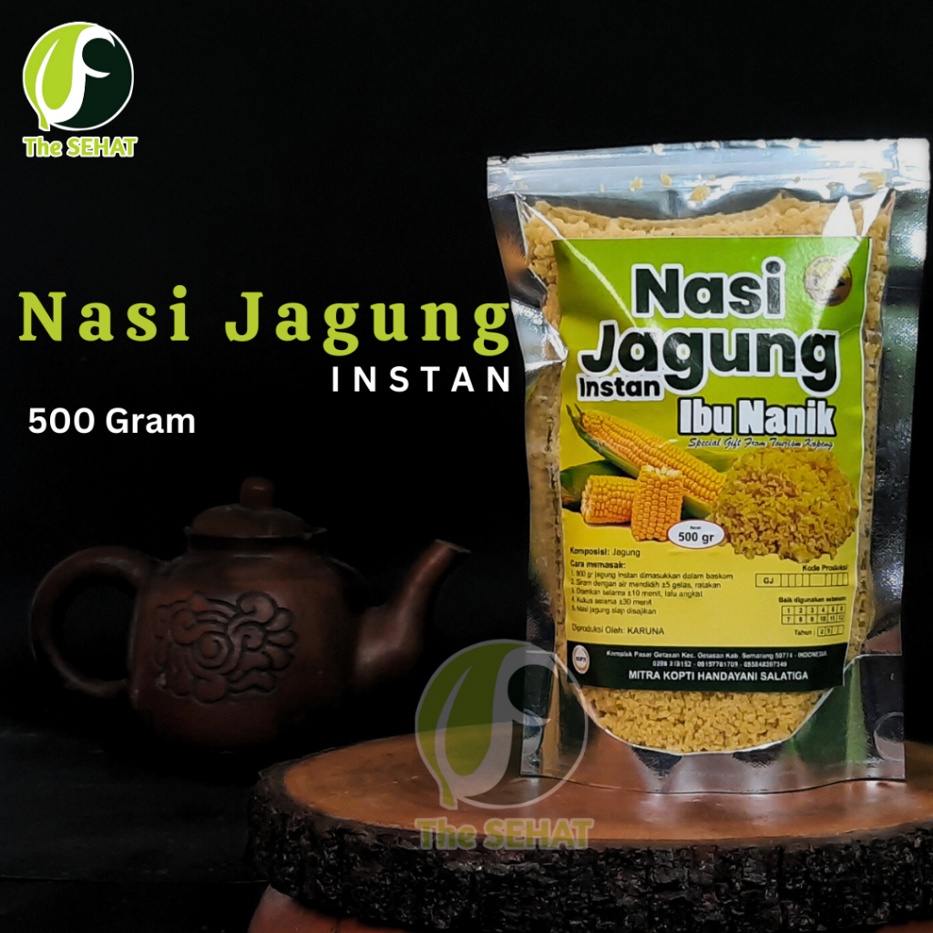

Instan Nasi Jagung Kuning Siap Saji Nasi Jagung Instan Asli Murni 500gr