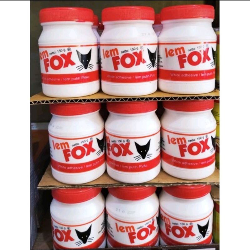 LEM FOX PUTIH LEM KERTAS BAGUS